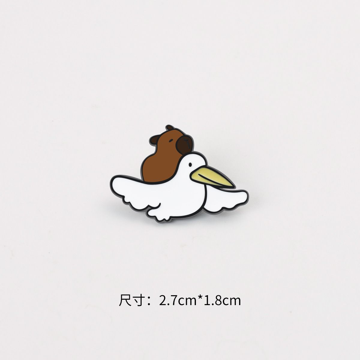 Pin Cài Capybara