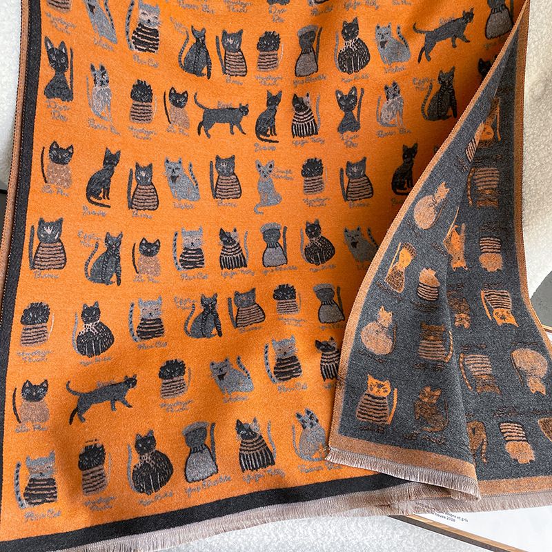 Khăn Choàng Cổ Fashion Cat