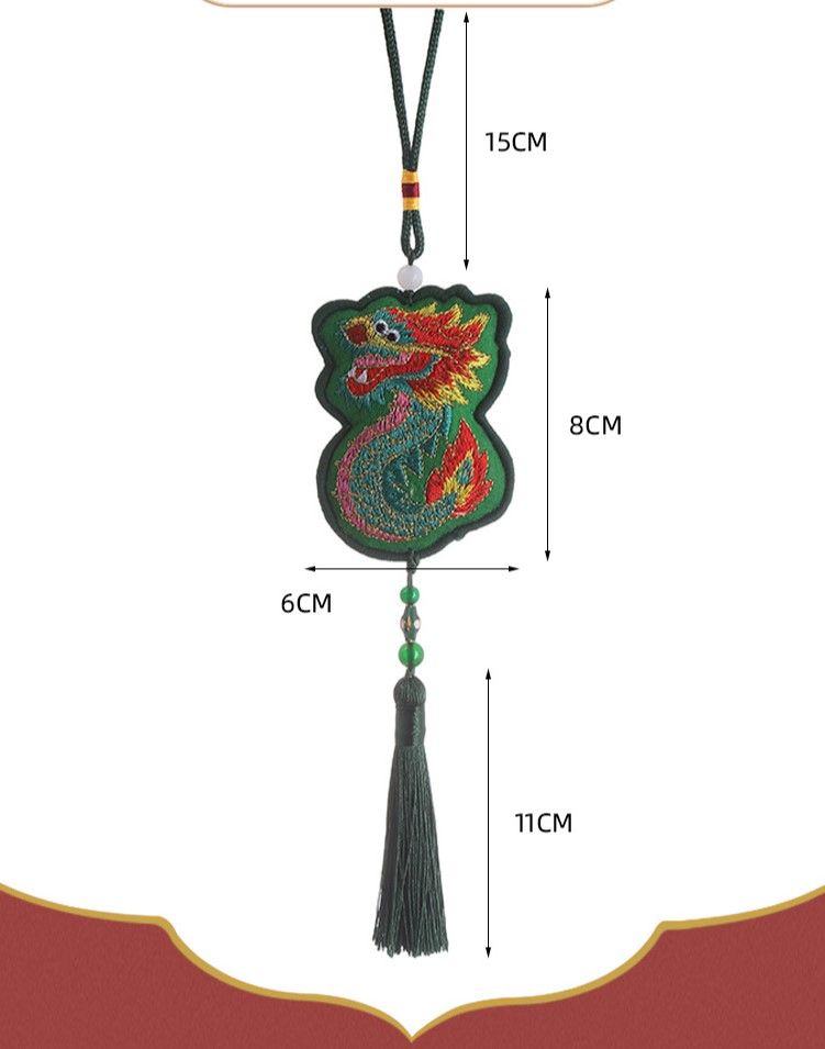 Treo Tết Rồng Thêu
