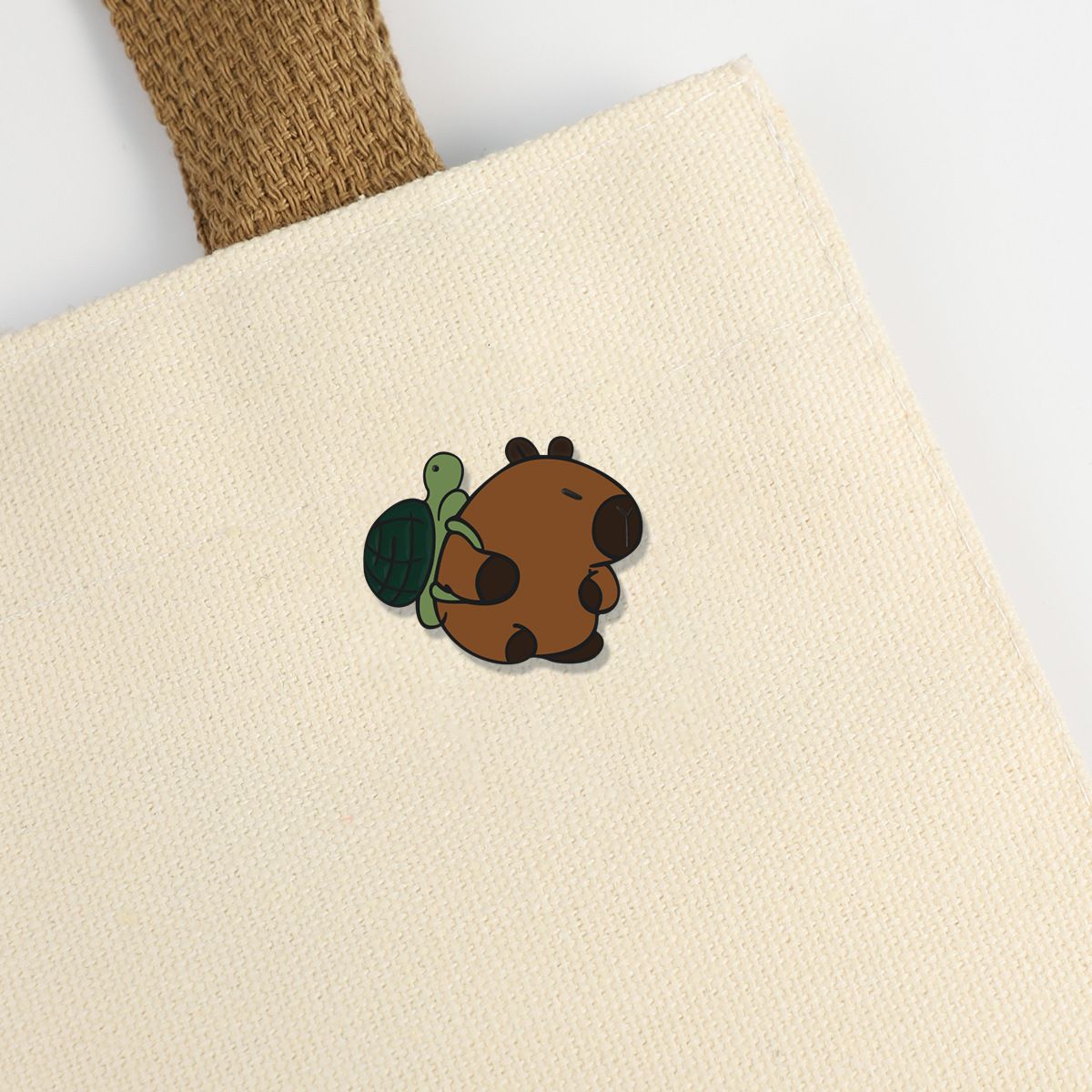 Pin Cài Capybara