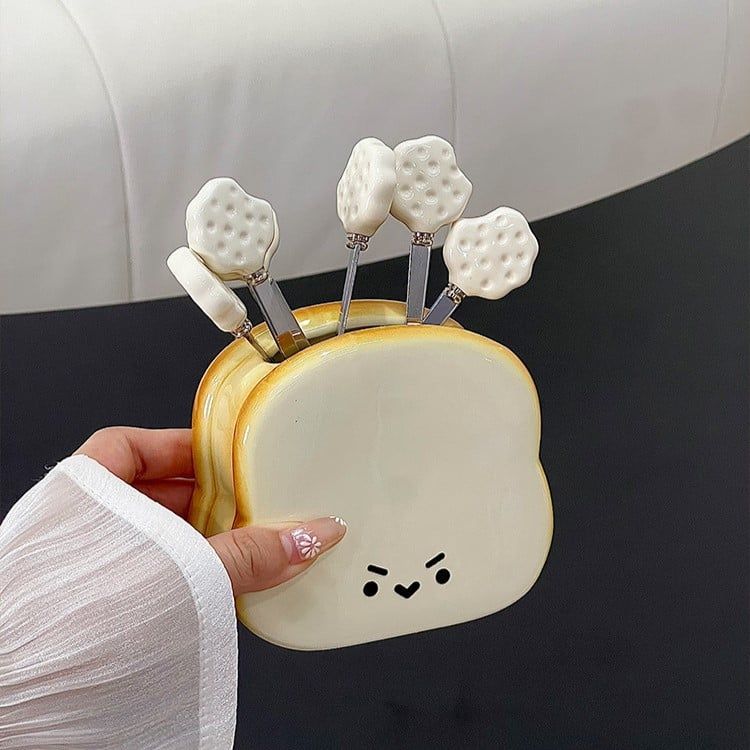 Bộ Dĩa Trái Cây Bánh Mì