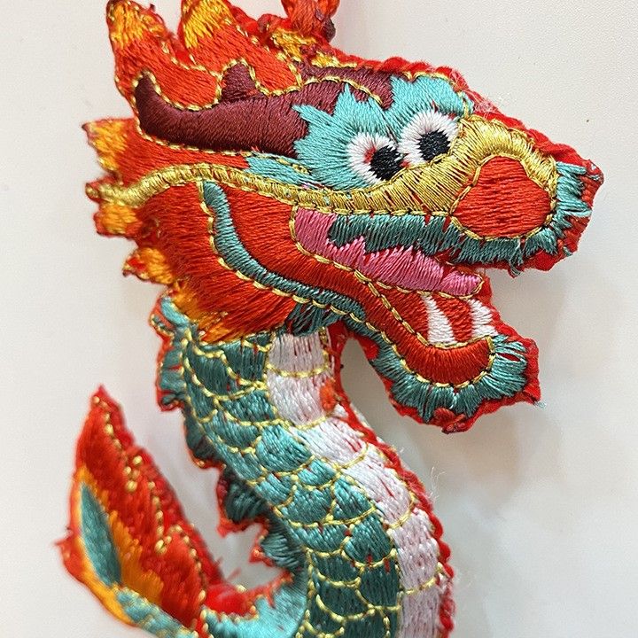 Treo Tết Rồng Xanh Đan Chỉ