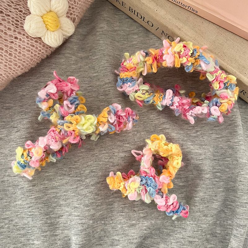 Kẹp Tóc Cotton Flower