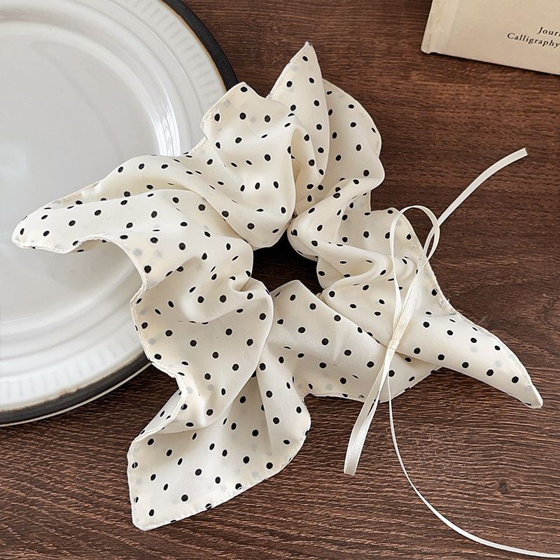 Dây Buộc Tóc Girly Chấm Bi