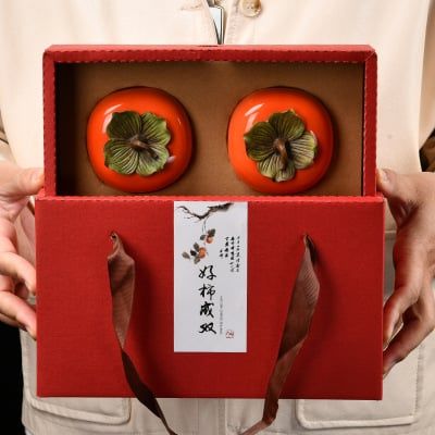 Set Hũ Đựng Trà Quả Hồng