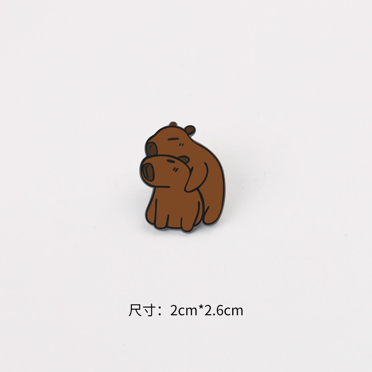Pin Cài Capybara