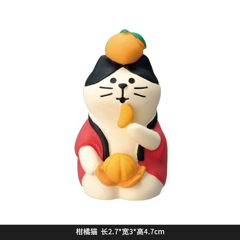Tượng Mèo Trái Cây