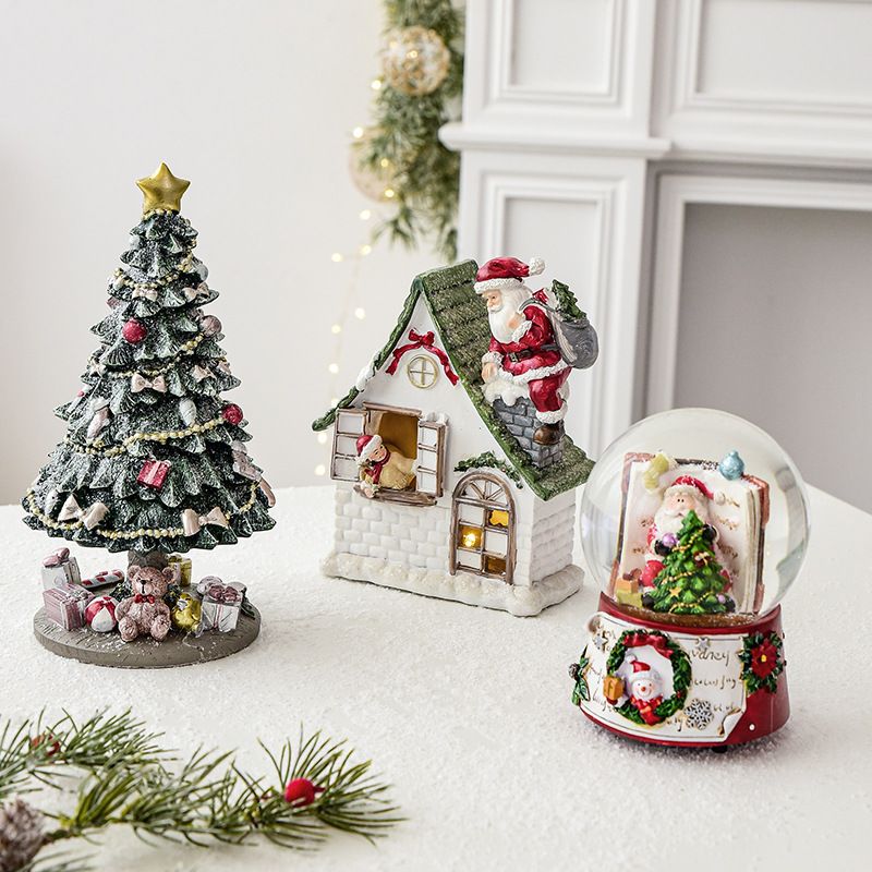 Hộp Nhạc Quả Cầu Tuyết Xmas