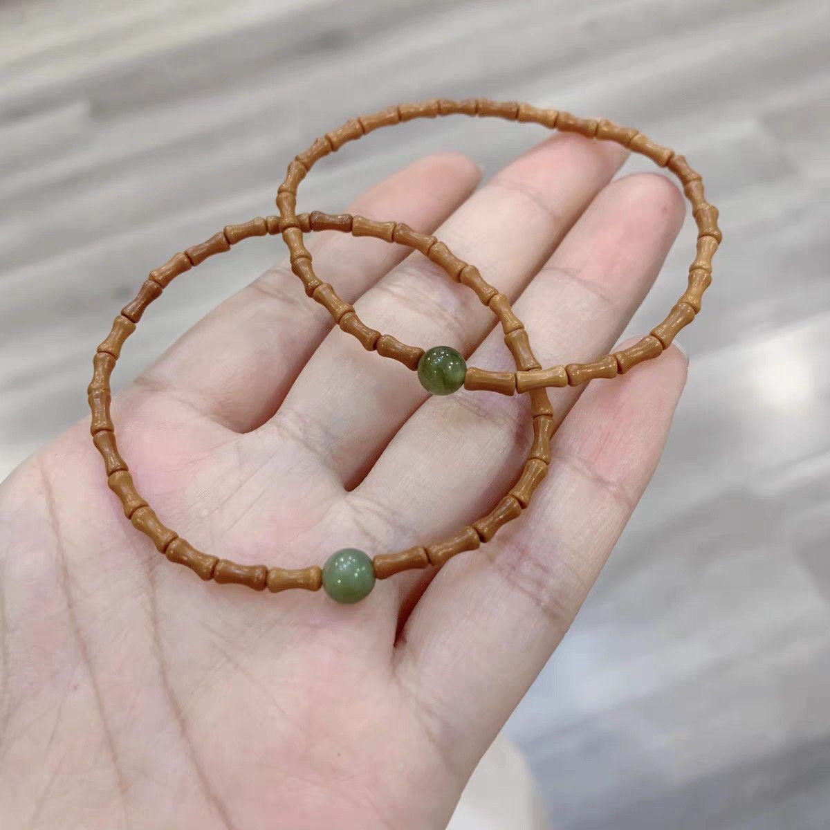 Vòng Tay Gỗ Olive