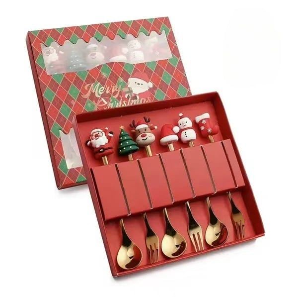 Set Thìa, Dĩa Merry Christmas