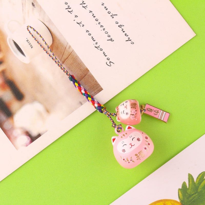 Móc Khóa Mèo Phước Lành
