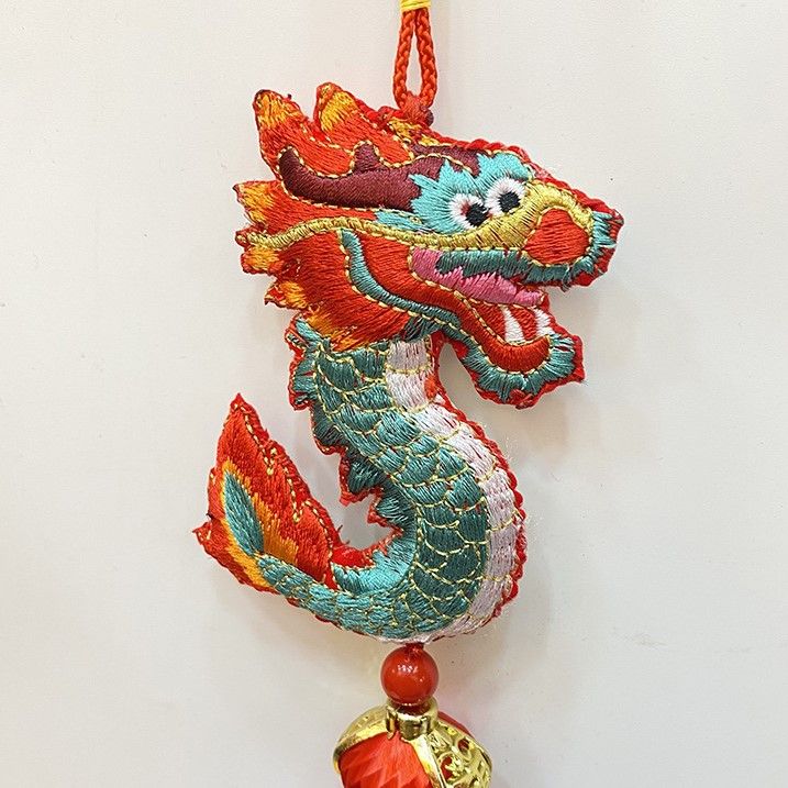 Treo Tết Rồng Xanh Đan Chỉ