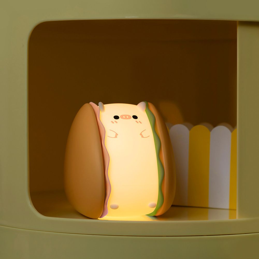 Đèn Ngủ Hamburger Pig