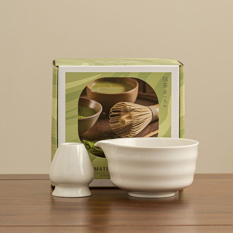Set Pha Matcha Óng Ánh