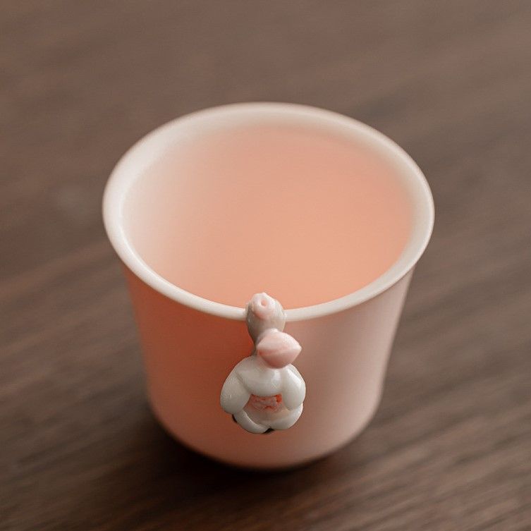 Bộ Ấm Trà Hoa Chạm Nổi