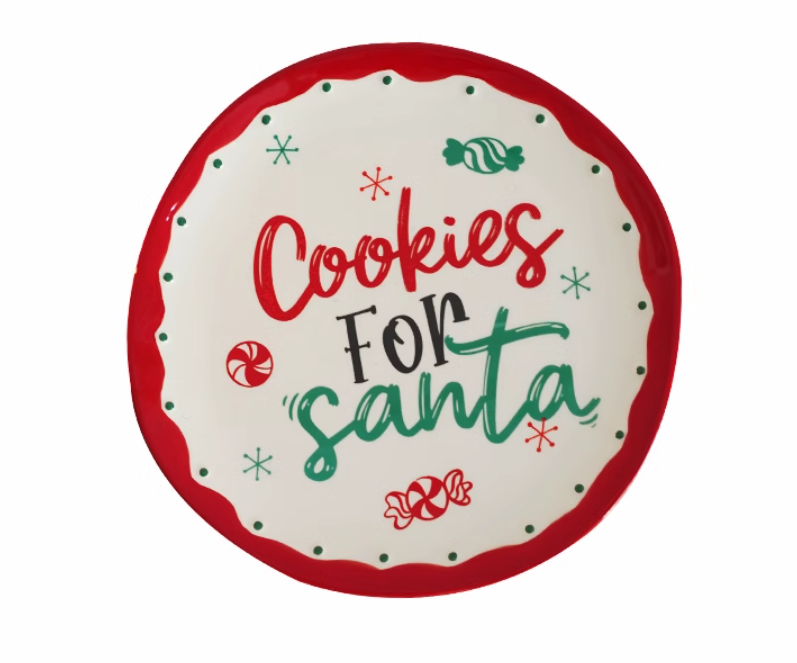 Đĩa Cookies For Santa Candy