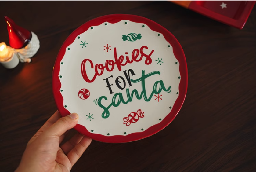 Đĩa Cookies For Santa Candy