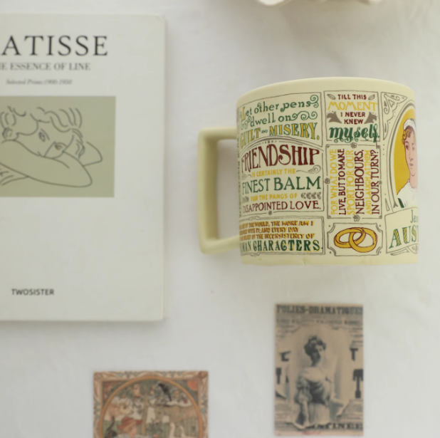 Cốc Gốm Jane Austen