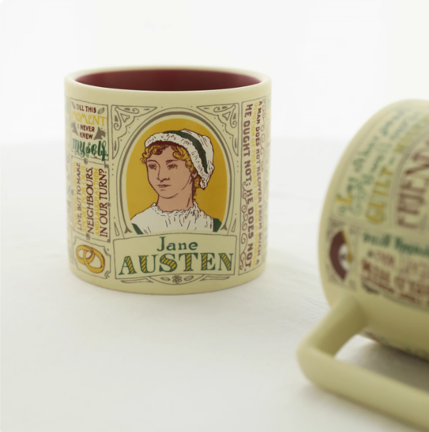 Cốc Gốm Jane Austen