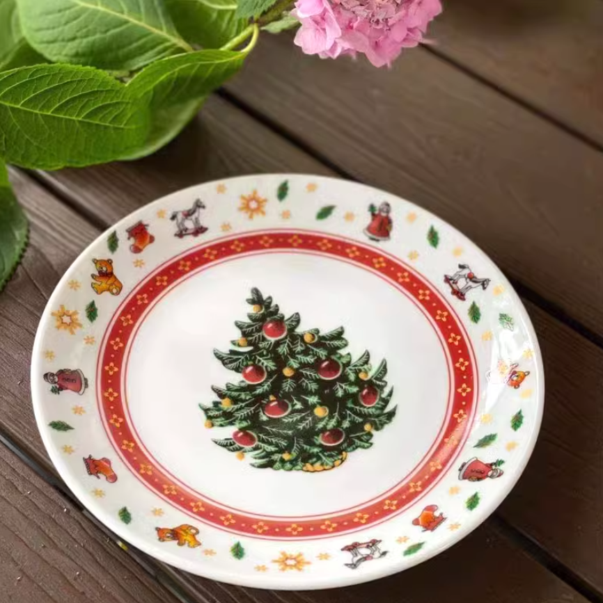 Cốc, Đĩa Giáng Sinh Toy Wreath