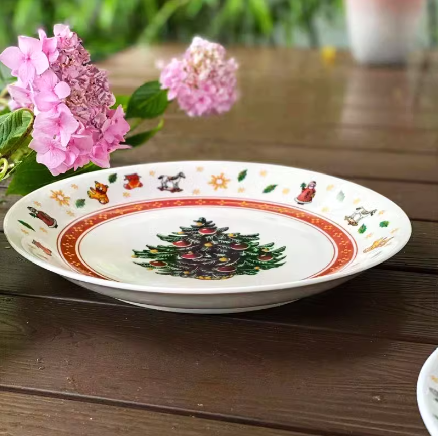 Cốc, Đĩa Giáng Sinh Toy Wreath