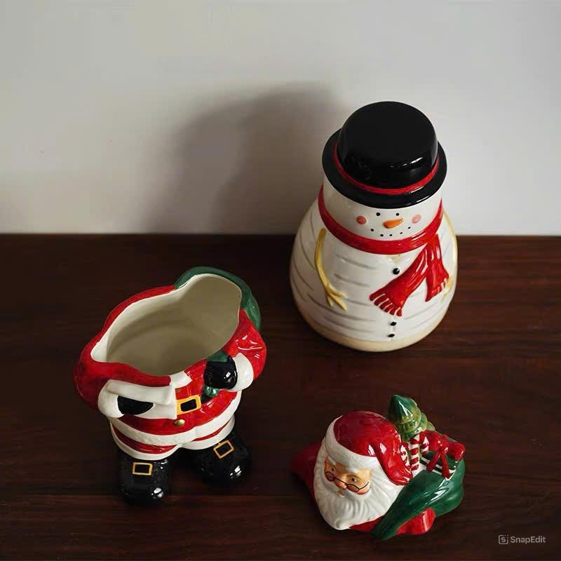 Hũ Gốm Merry Christmas