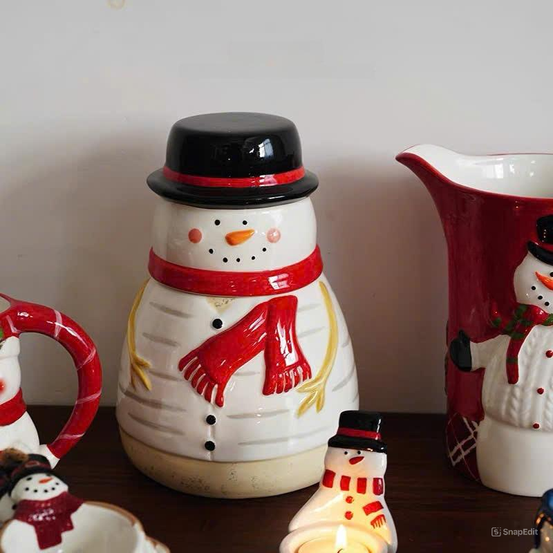 Hũ Gốm Merry Christmas