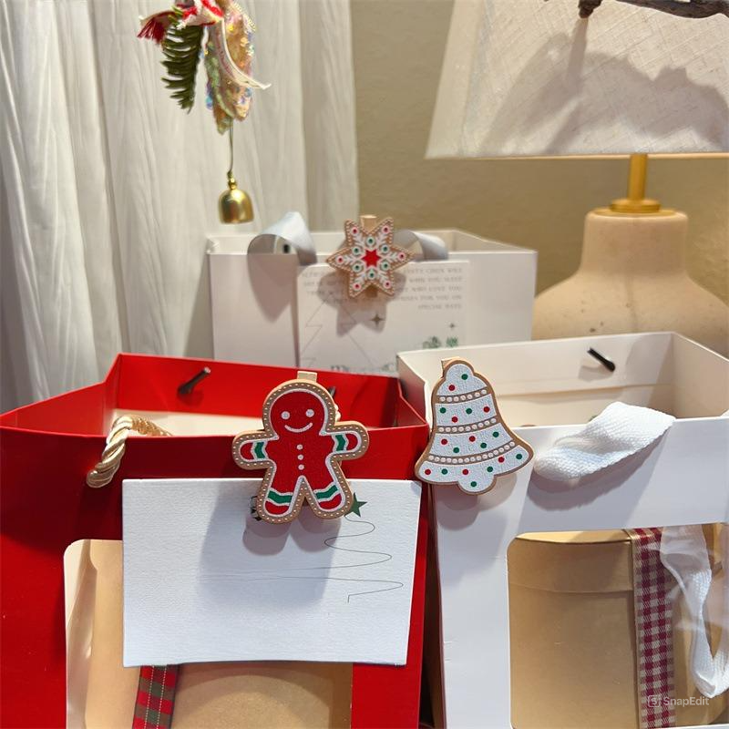 Set Kẹp Gỗ Gingerbread Man