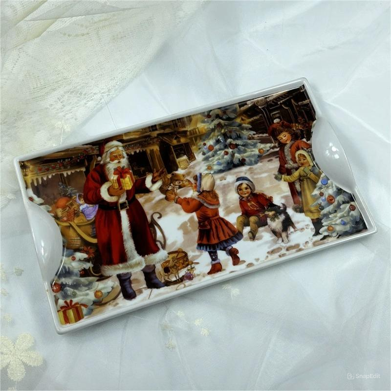 Đĩa Santa Claus Giving Presents