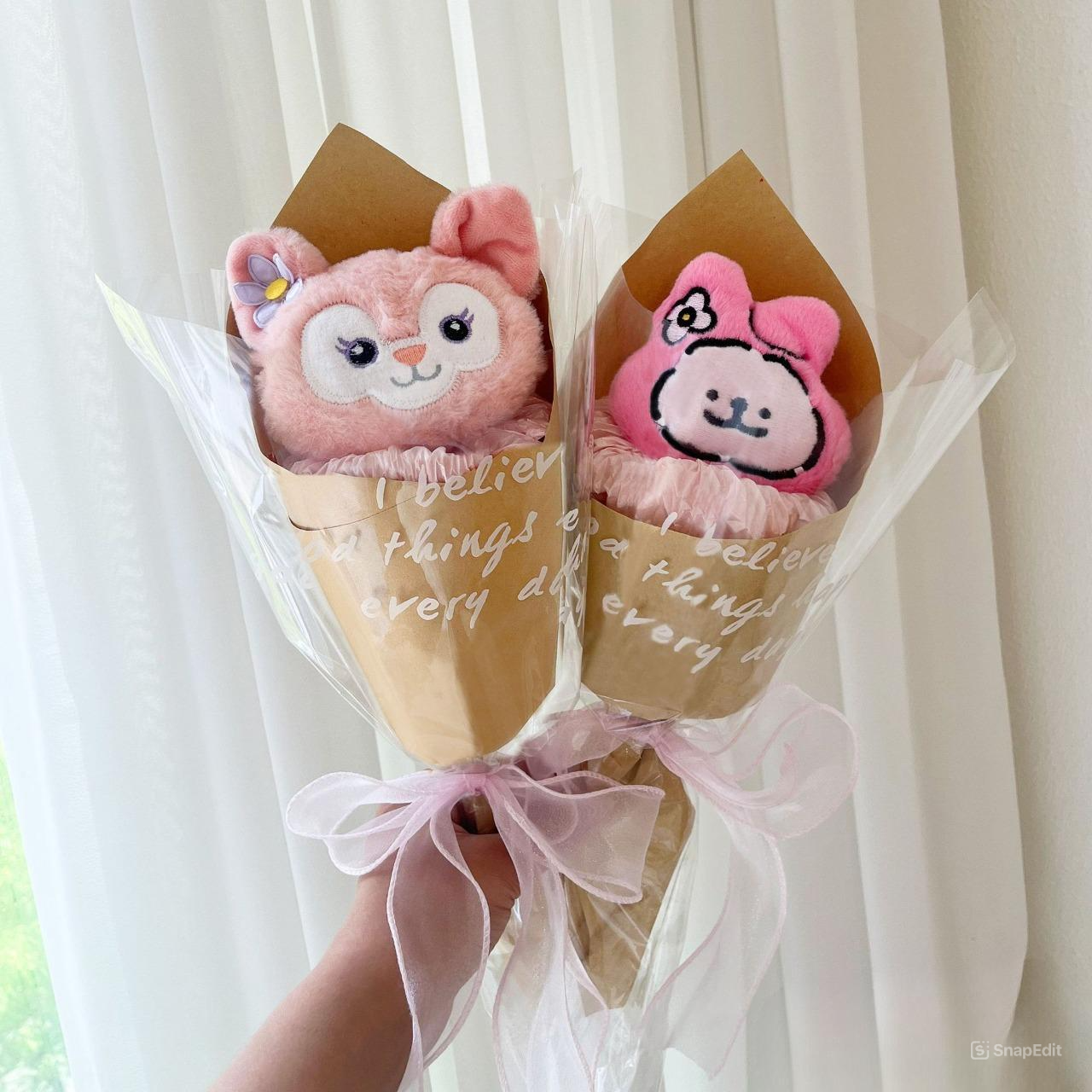 Bó Hoa Gấu Bông Đáng Yêu