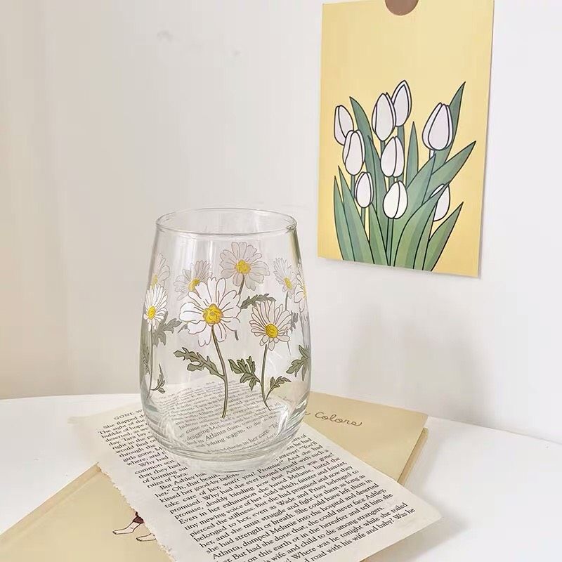 Cốc Thủy Tinh Flowers