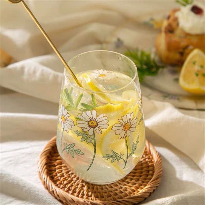 Cốc Thủy Tinh Flowers
