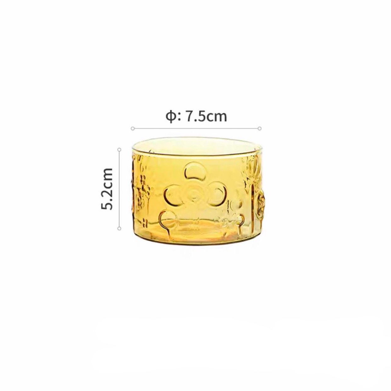 Cốc Thủy Tinh Để Nến