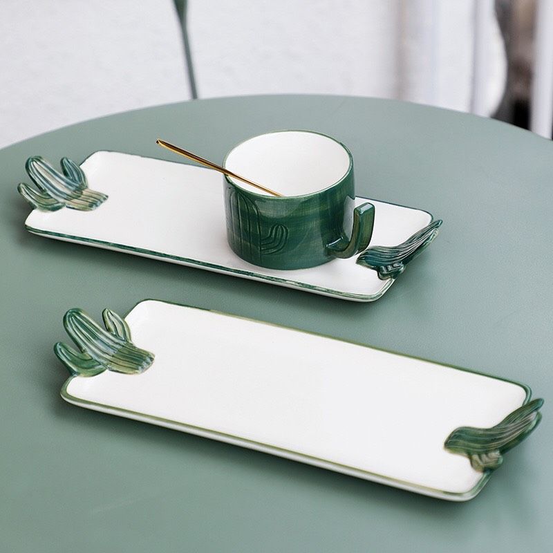 Set Xương Rồng (Cốc, Đĩa)