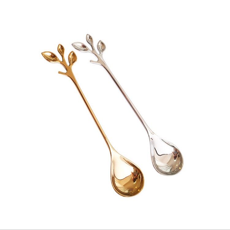 Thìa dĩa inox Lá