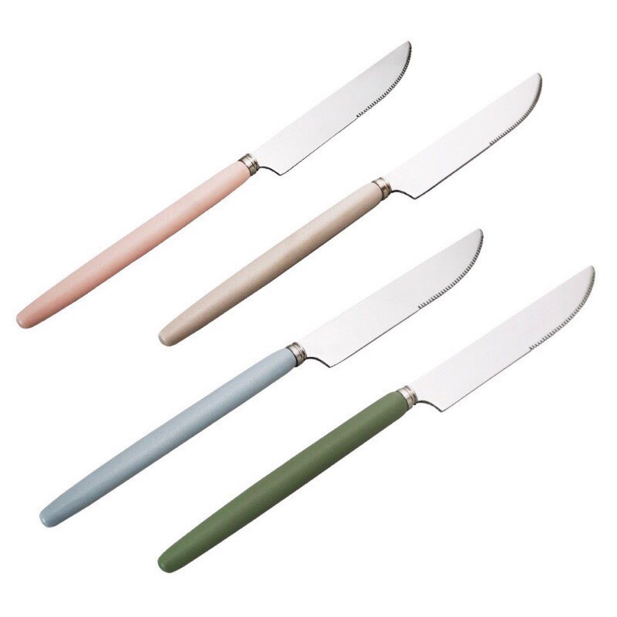 Thìa Dao Dĩa Inox Pastel