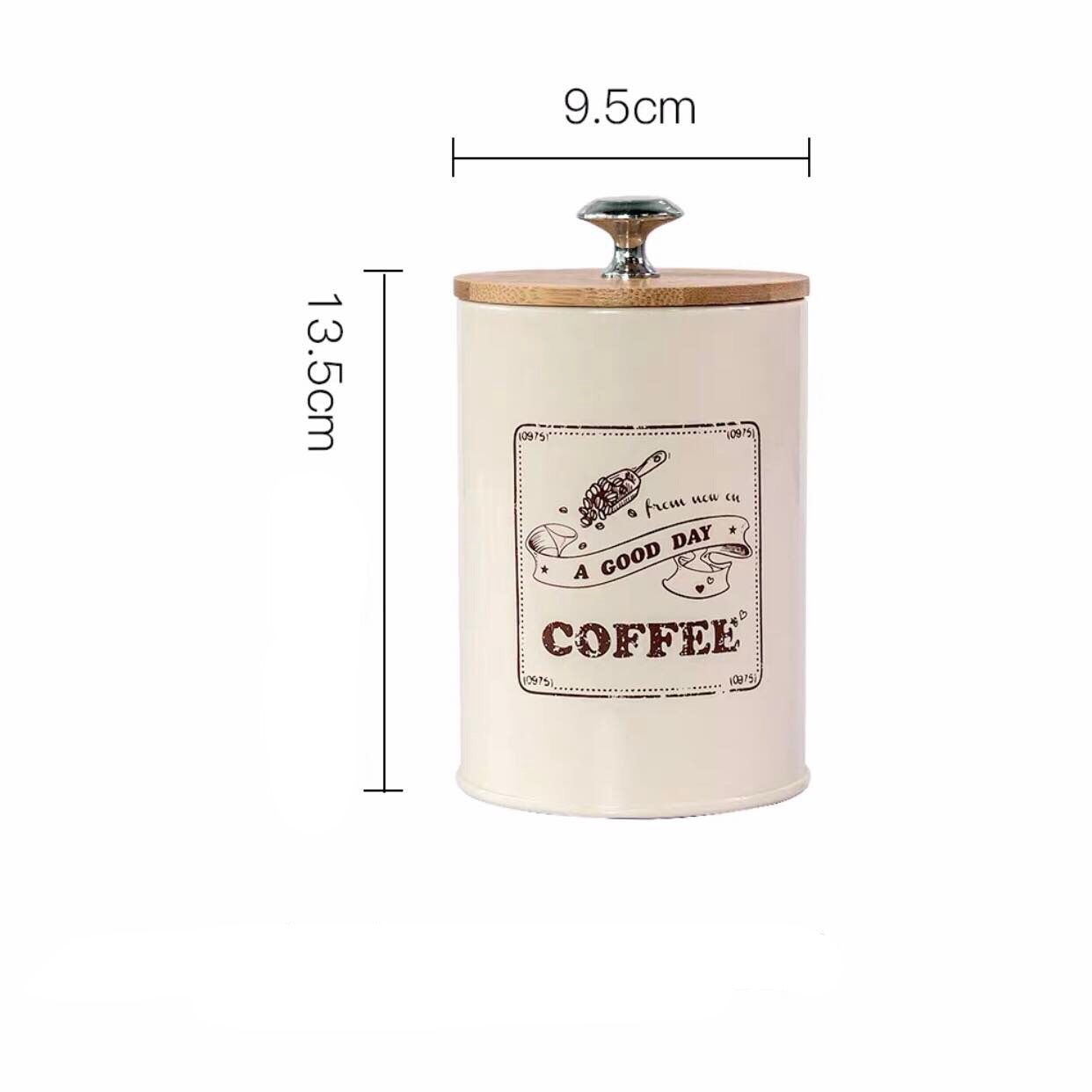 Set Hũ Thiếc Nắp Tre