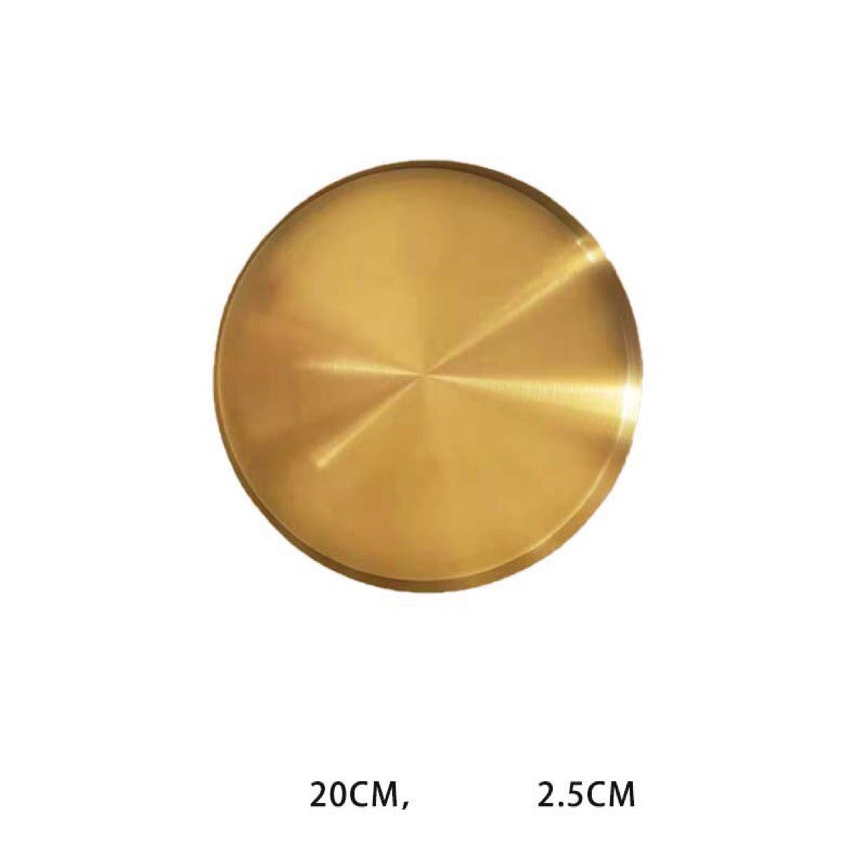 Khay Gold Tròn 20cm