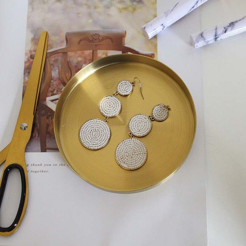 Khay Gold Tròn 20cm