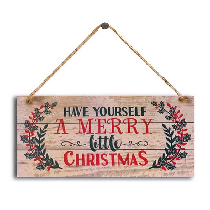 Bảng Gỗ Little Christmas