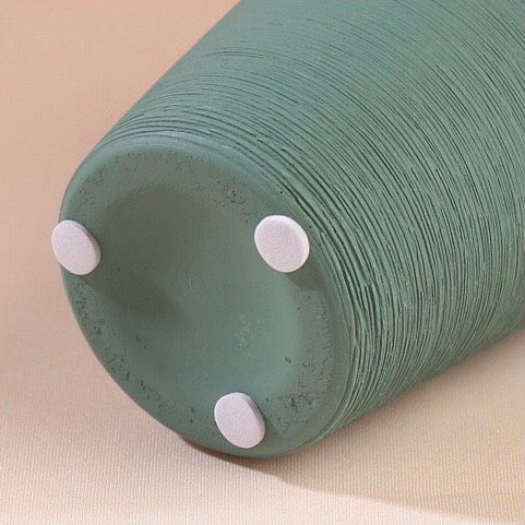 Bình Hoa Gốm Xanh Xước