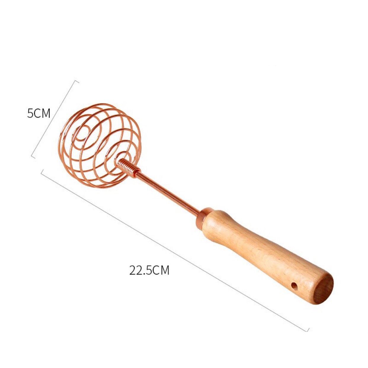 Phới Đánh Trứng Rosegold