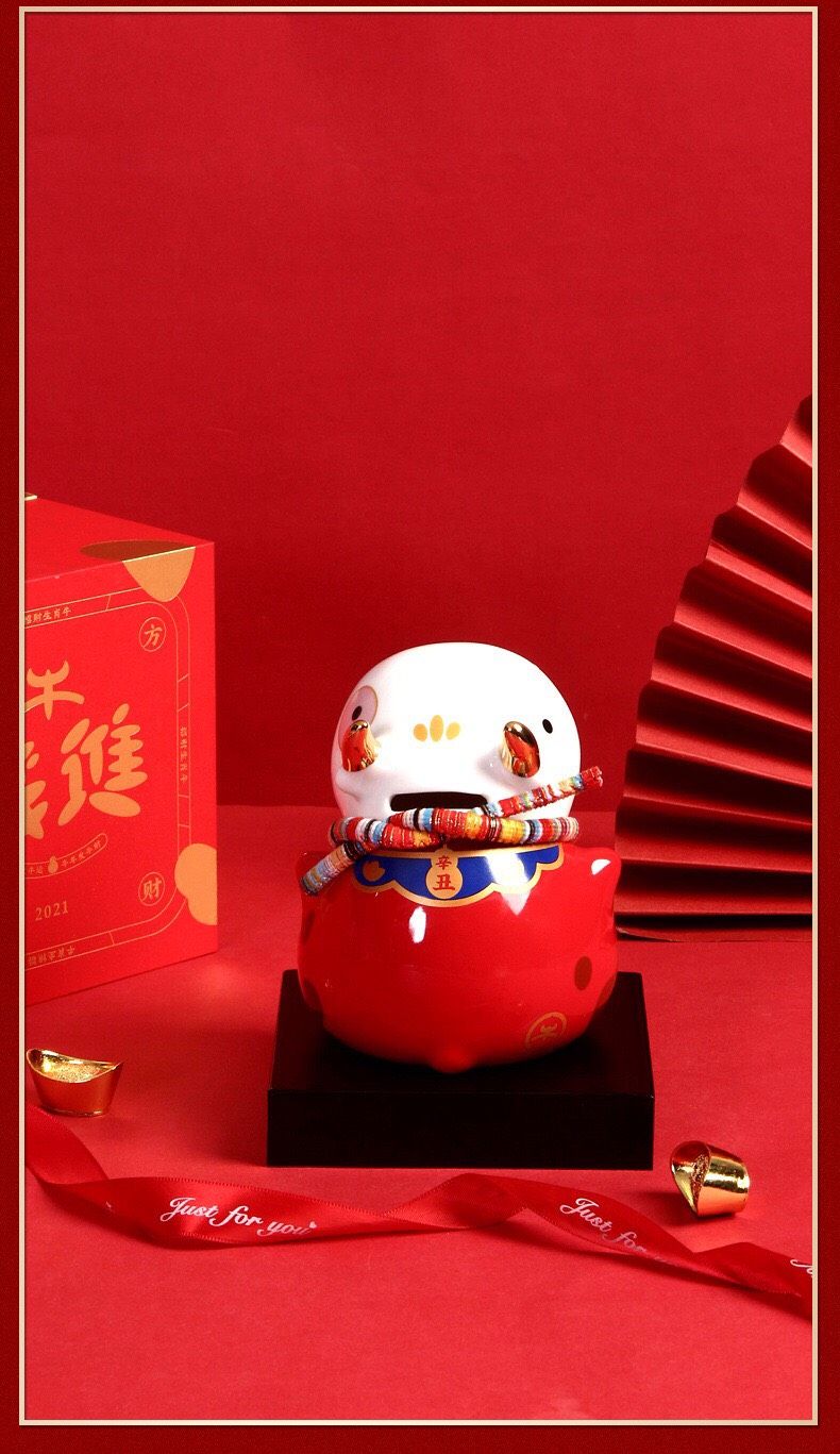 Trâu Thần Tài