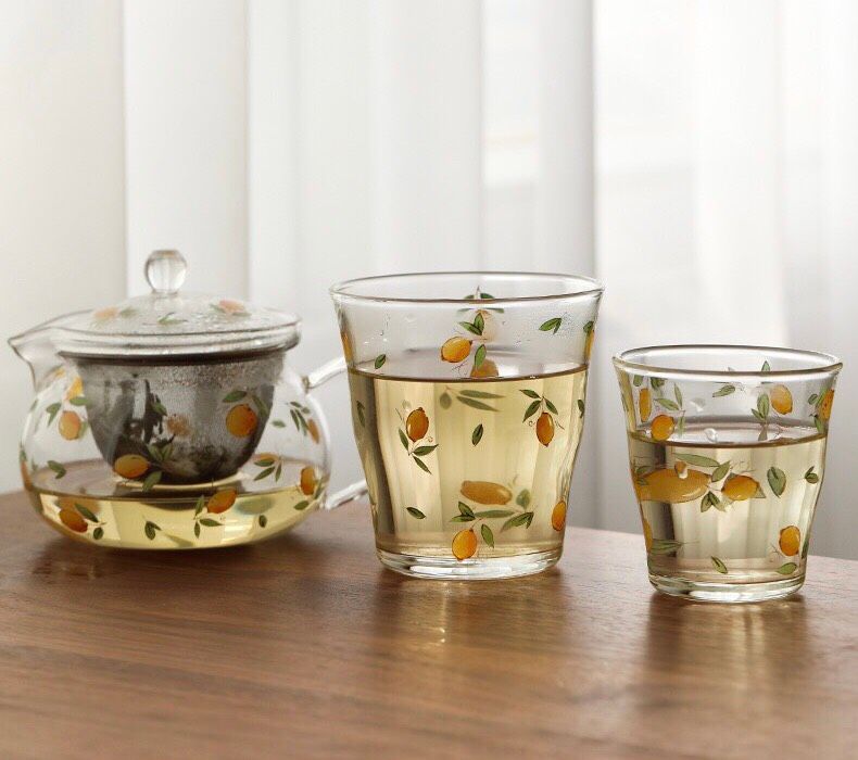 Set Ấm Chanh Vàng