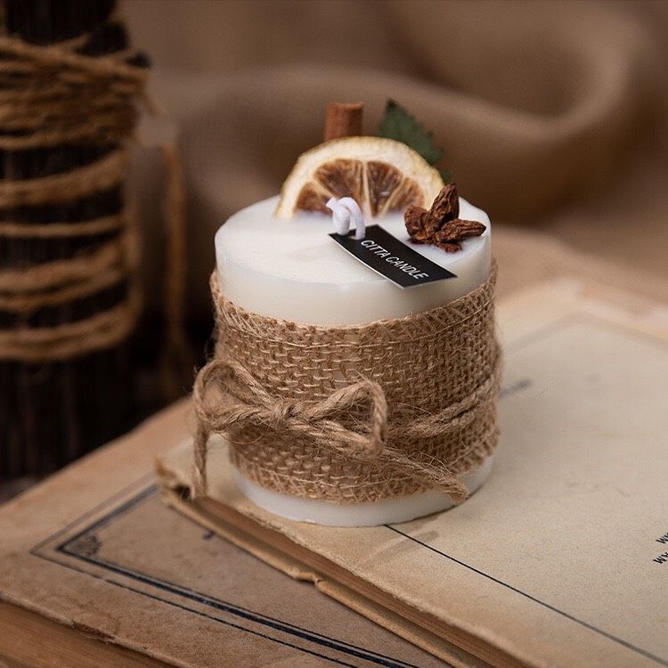 Nến Handmade Hoa Khô