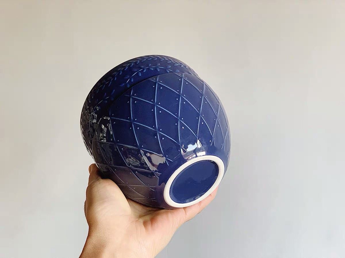 Bát Họa Tiết Xanh Lam