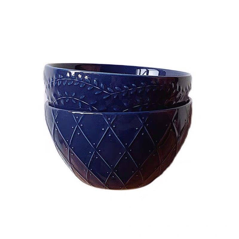 Bát Họa Tiết Xanh Lam