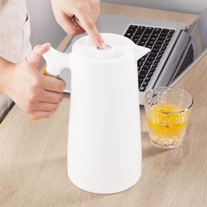 Bình Nước Giữ Nhiệt Xanh Trắng (1000ml)