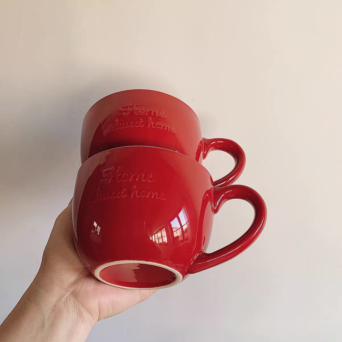 Cốc Home Sweet Đỏ