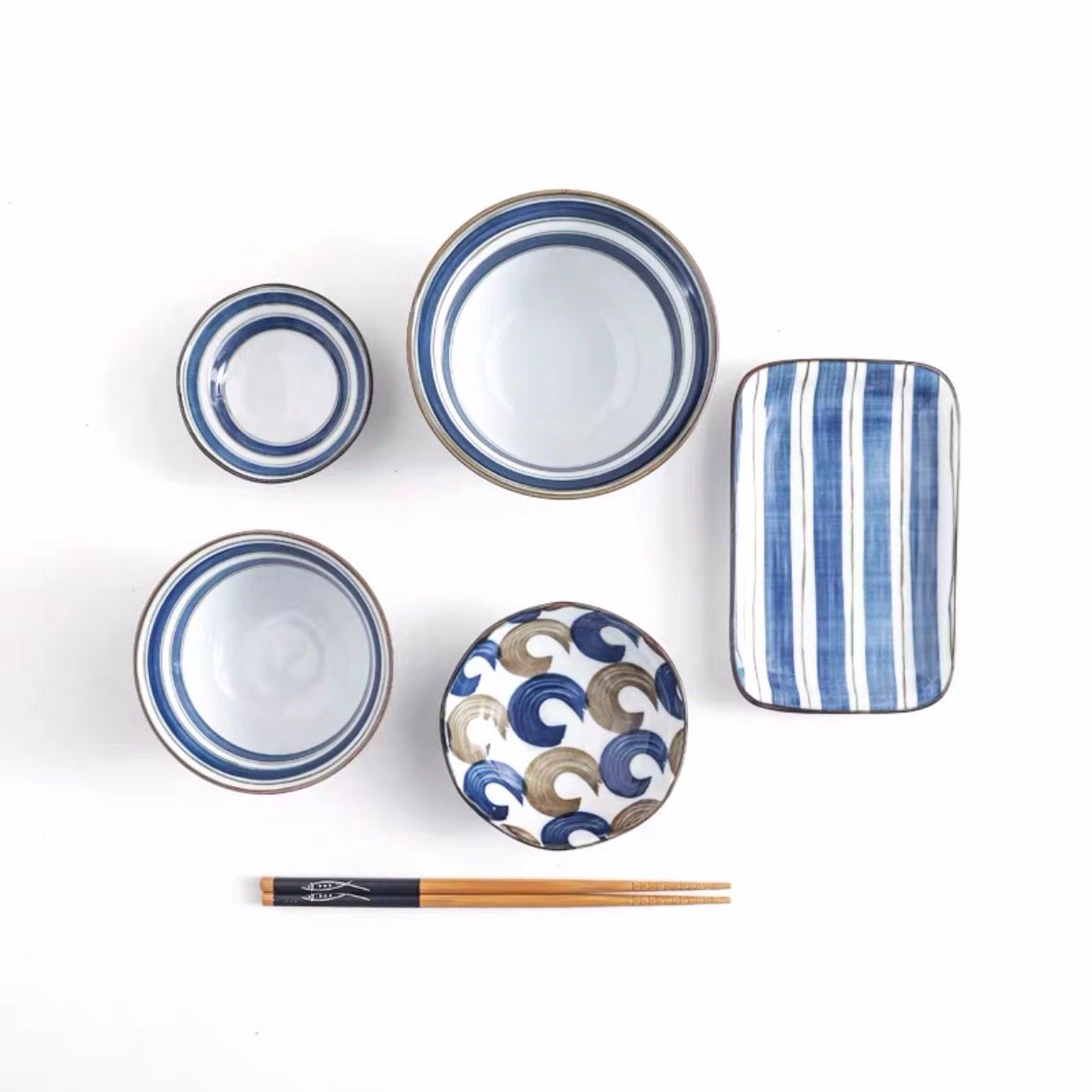 Set Bát Đĩa Đủ Đầy